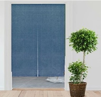 キャンディキャンディ　のれん　青系　2枚セット　昭和レトロ　新品 Blue Candle展 10/15-10/31, 2022【青山店】 – ドライフラワーと