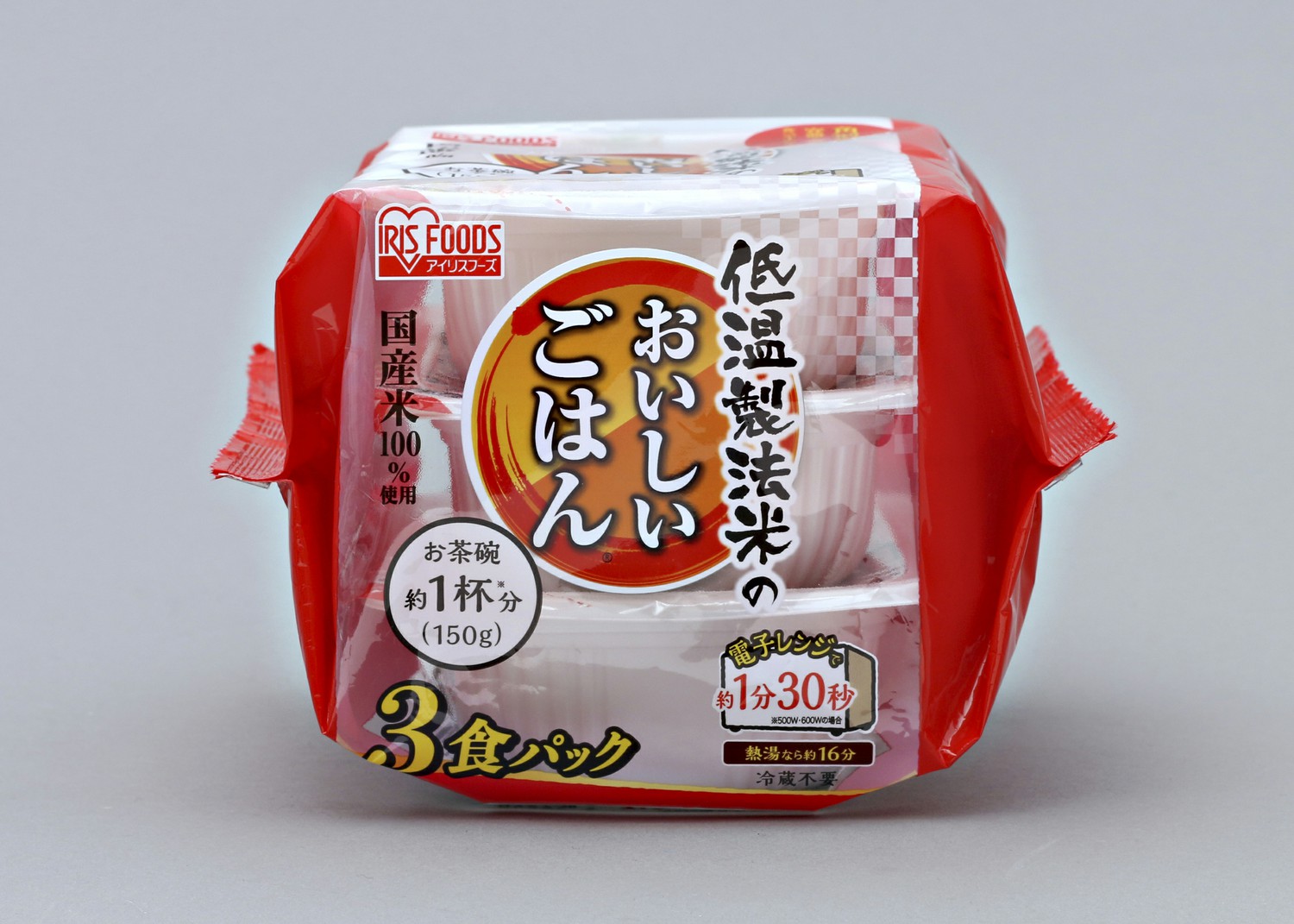 低温製法米のおいしいごはん 150g×3 ／ アイリスフーズ | 商品 