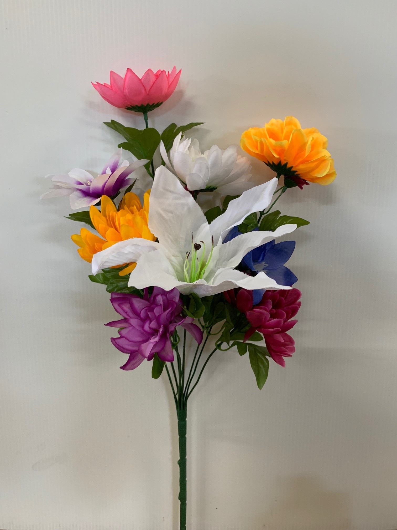 造花 仏花ブッシュ Mサイズ
