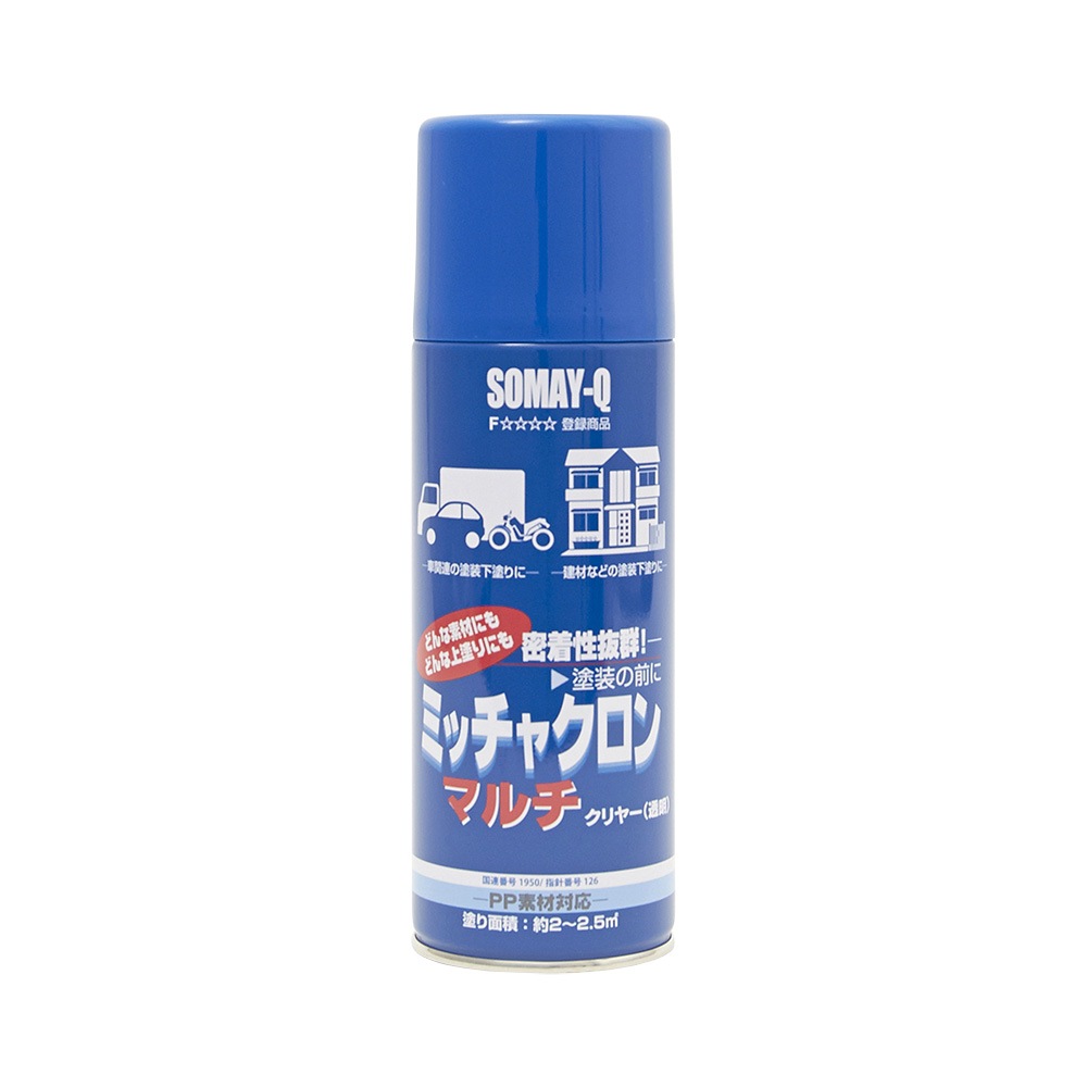 SOMAY Q ミッチャクロンマルチ エアゾール ／ 420ml 透明
