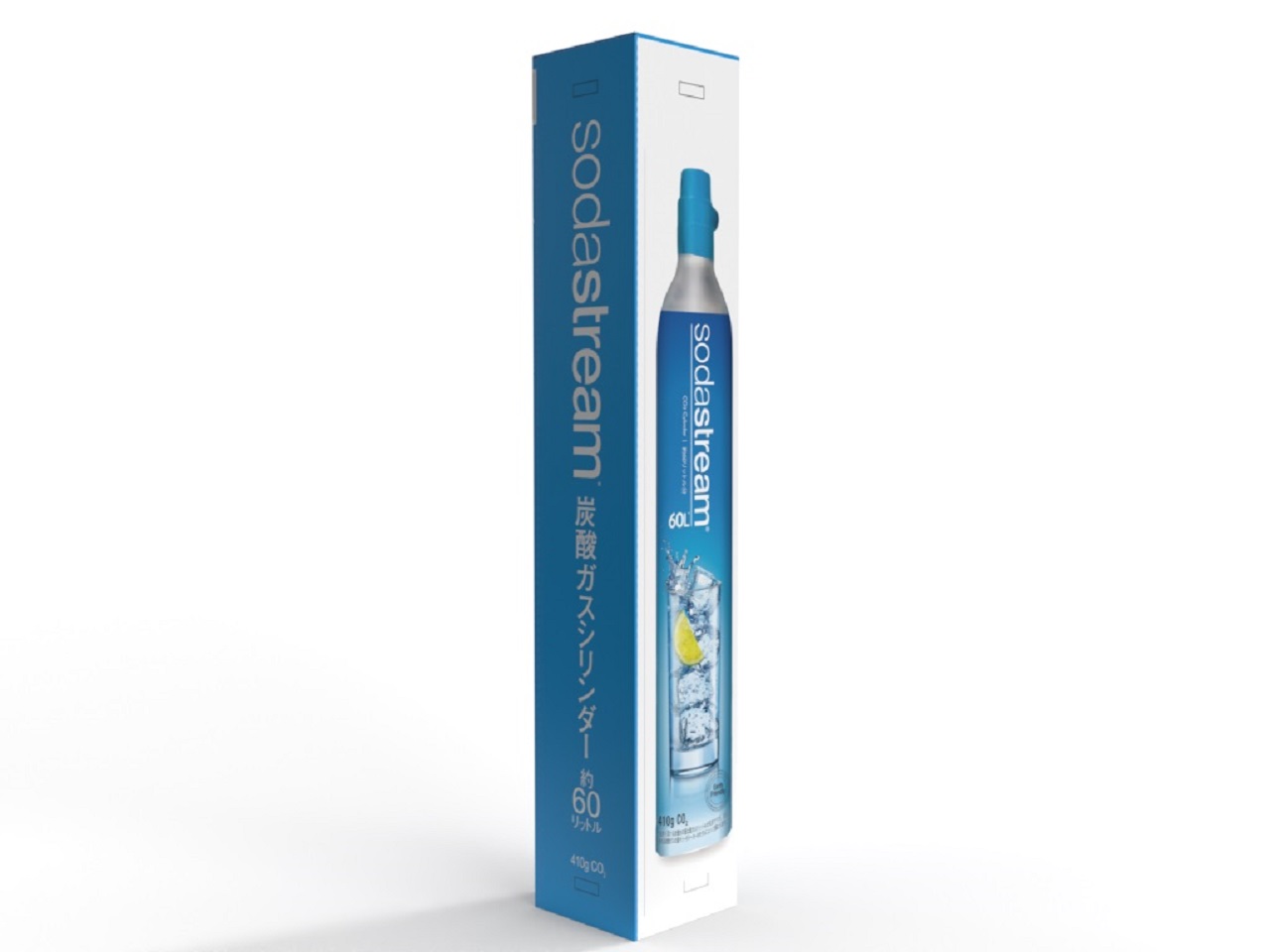ソーダストリーム ガスシリンダー（8000/4個） ソーダストリーム ガスシリンダー 新規購入用 ／ SSG0101
