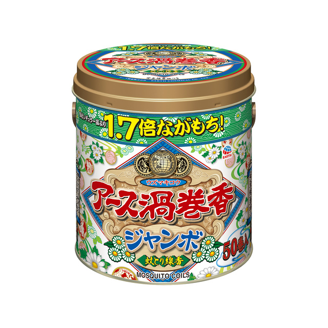 アース渦巻香 ジャンボ 50巻缶入