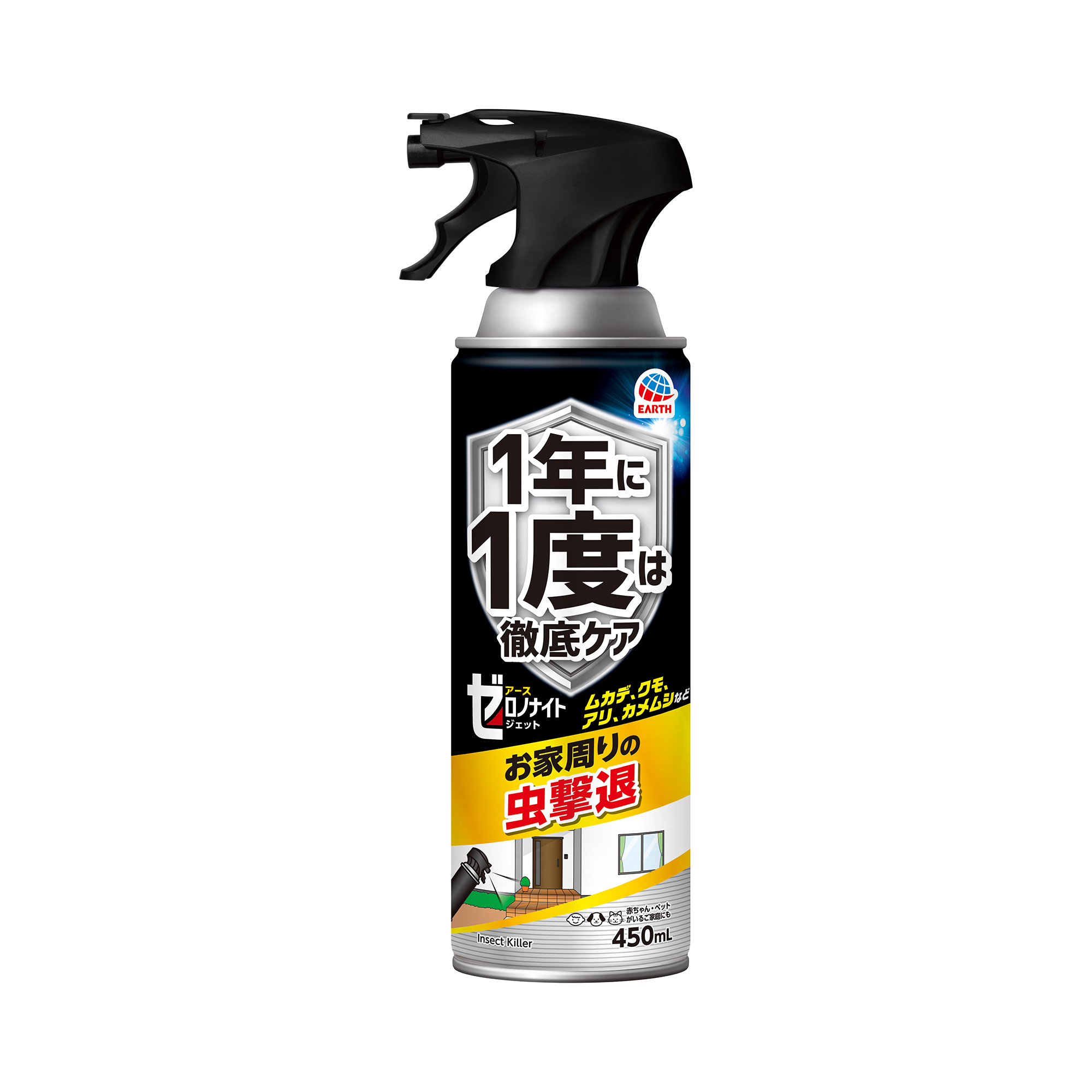 ゼロノナイト イヤな虫用 ジェット 450ml