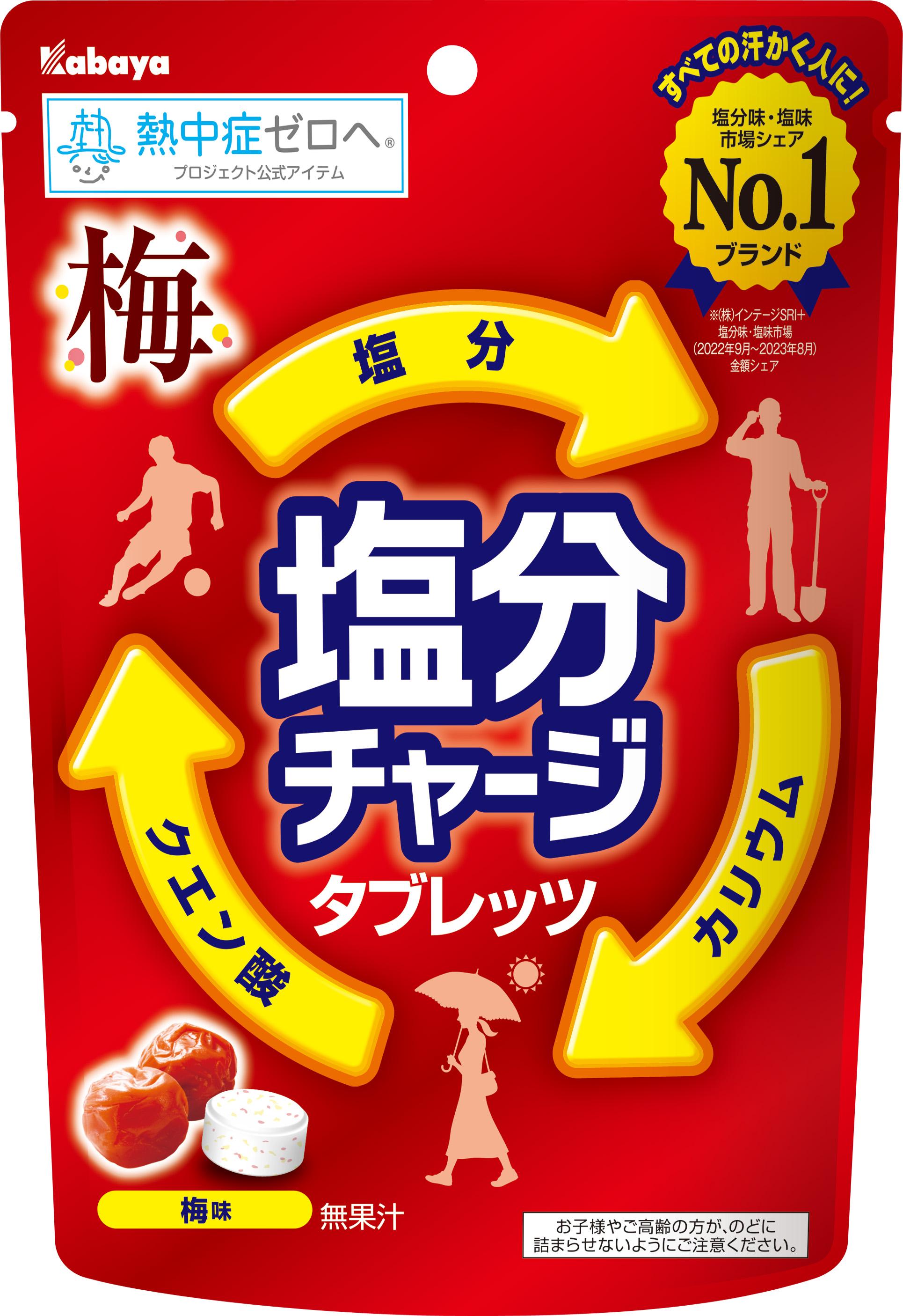カバヤ食品 塩分チャージタブレッツ 梅味