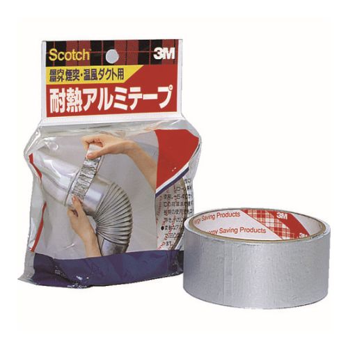 【新品】3M  耐熱アルミテープ  38mmx9m   5個セット 送料込・まとめ買い×5個セット】スリーエムジャパン 3M 耐熱