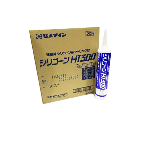 セメダイン シリコーンHI300 クリア 10本組(300ml×10本)