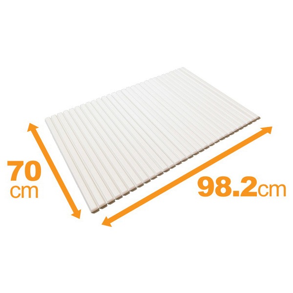 東プレ シャッター風呂ふた M10 ホワイト ／ 70×100cm用