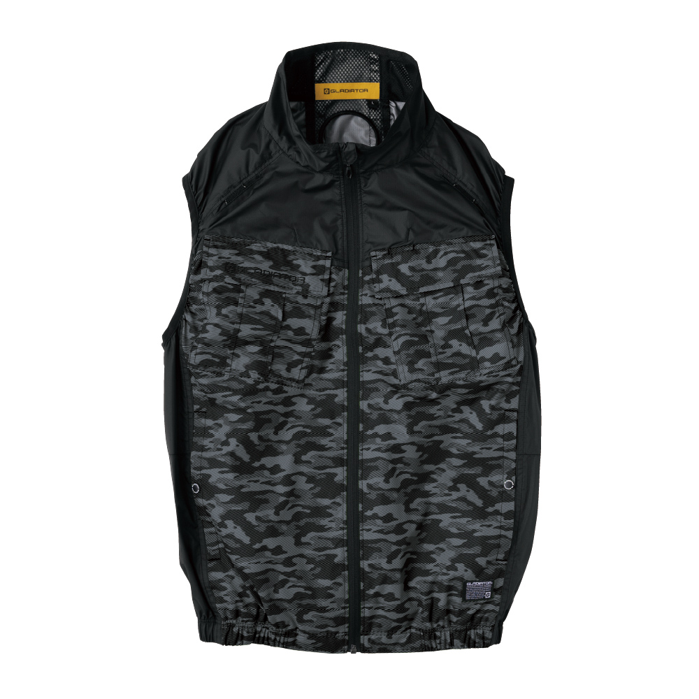 G－4049 ボルトクール日傘遮熱ベスト ／ ディアゴブラック XL