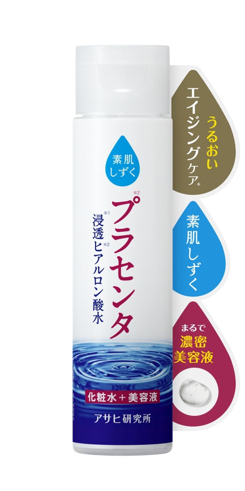 アサヒ 素肌しずく プラセンタ浸透ヒアルロン酸水 ／ 200ml