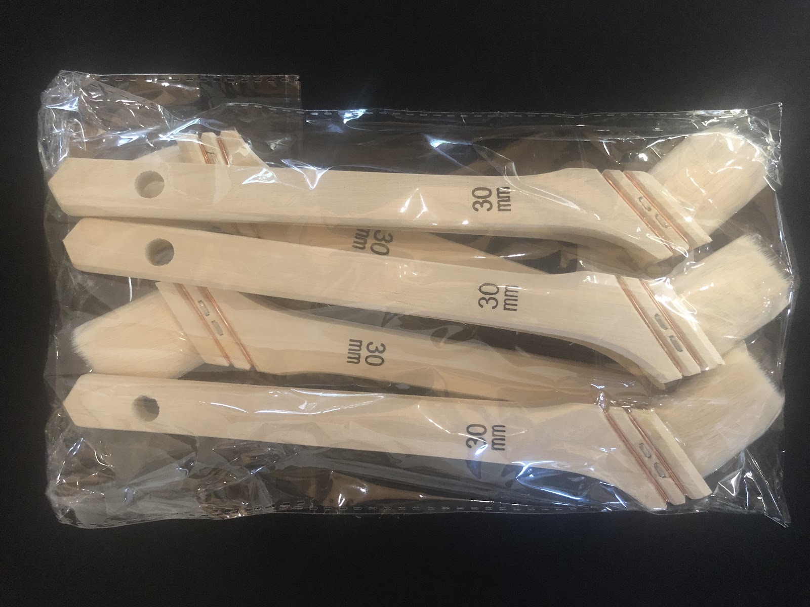 好川産業 特売刷毛30mm 5本組