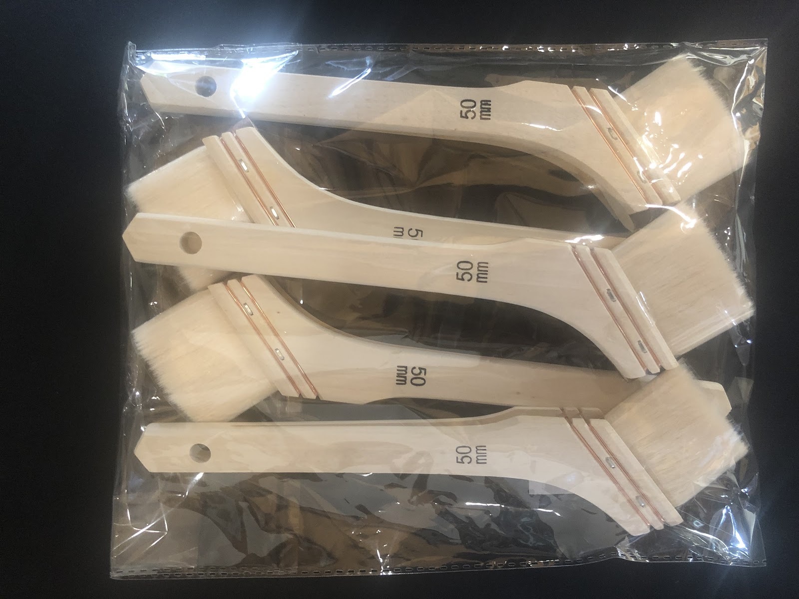 好川産業 特売刷毛50mm 5本組