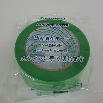 パイオランクロス塗装養生テープ グリーン ／ 50MMX25M | 商品