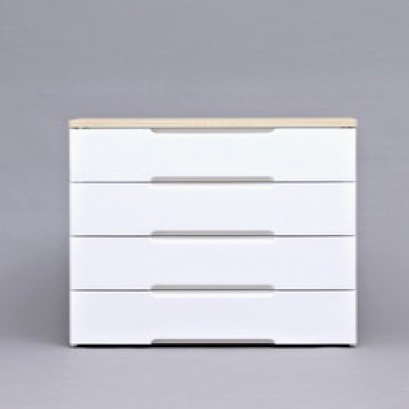 アイリスオーヤマ ウッドトップチェスト ホワイト／ペアー ／ HG