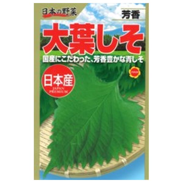 アタリヤ農園 日本の野菜 芳香大葉しそ | 商品検索 | グッデイなら