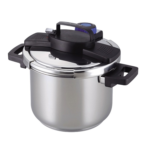 パール 3層底ワンタッチレバー圧力鍋 5．5L ／ IH対応 H