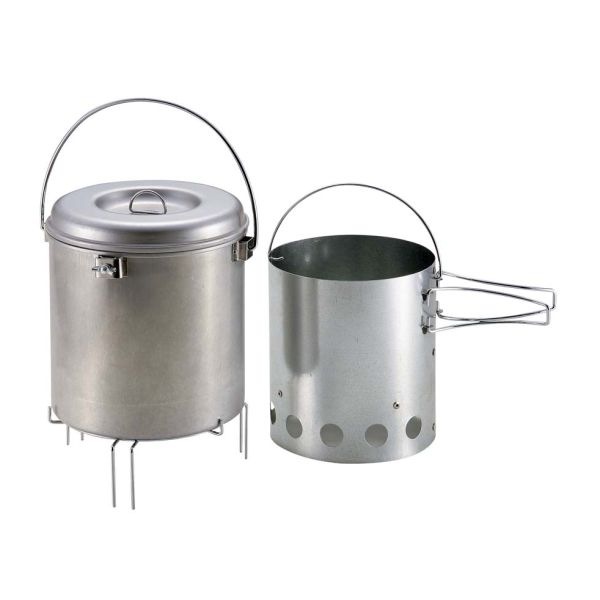 パール金属 大型火消しツボ 火起こし器セット ／ M6625