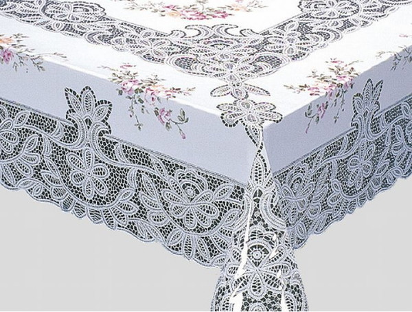 ダイヤモンドパターン テーブルクロス オリエンタル柄の撥水・撥油テーブルクロス（テーブルクロス