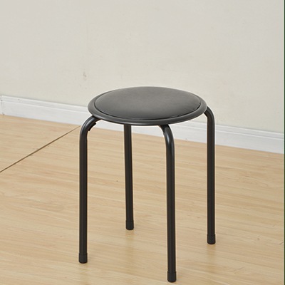 スタッキング　スチール　スツール ブラック　未使用 スタッキング スチール スツール ブラック 未使用