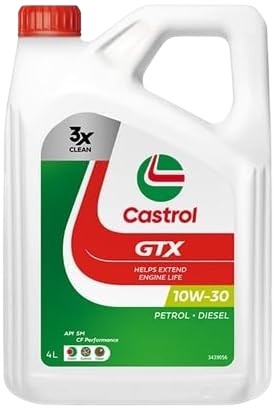 【3個セット】カストロールGTX 10W-30 SM/CF 4リットル3缶 カストロール GTX 10W－30 PL ／ SM／CF
