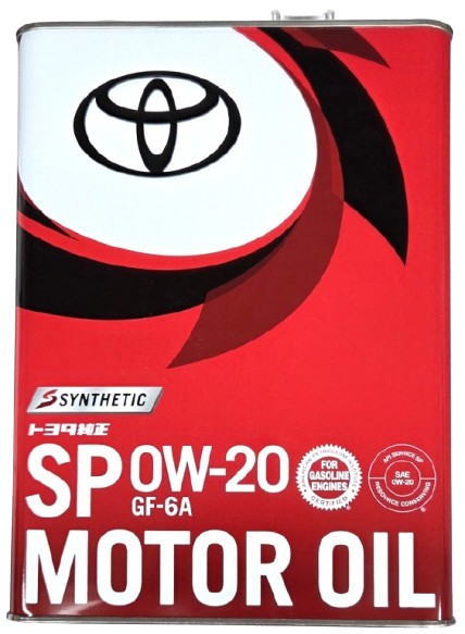 トヨタ 純正オイル SP 0W－20 4L | 商品検索 | グッデイなら