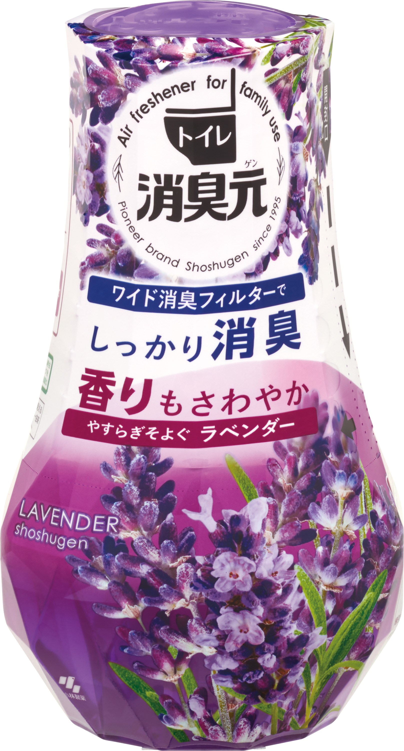 小林製薬 トイレの消臭元 やすらぎそよぐラベンダー 400ml