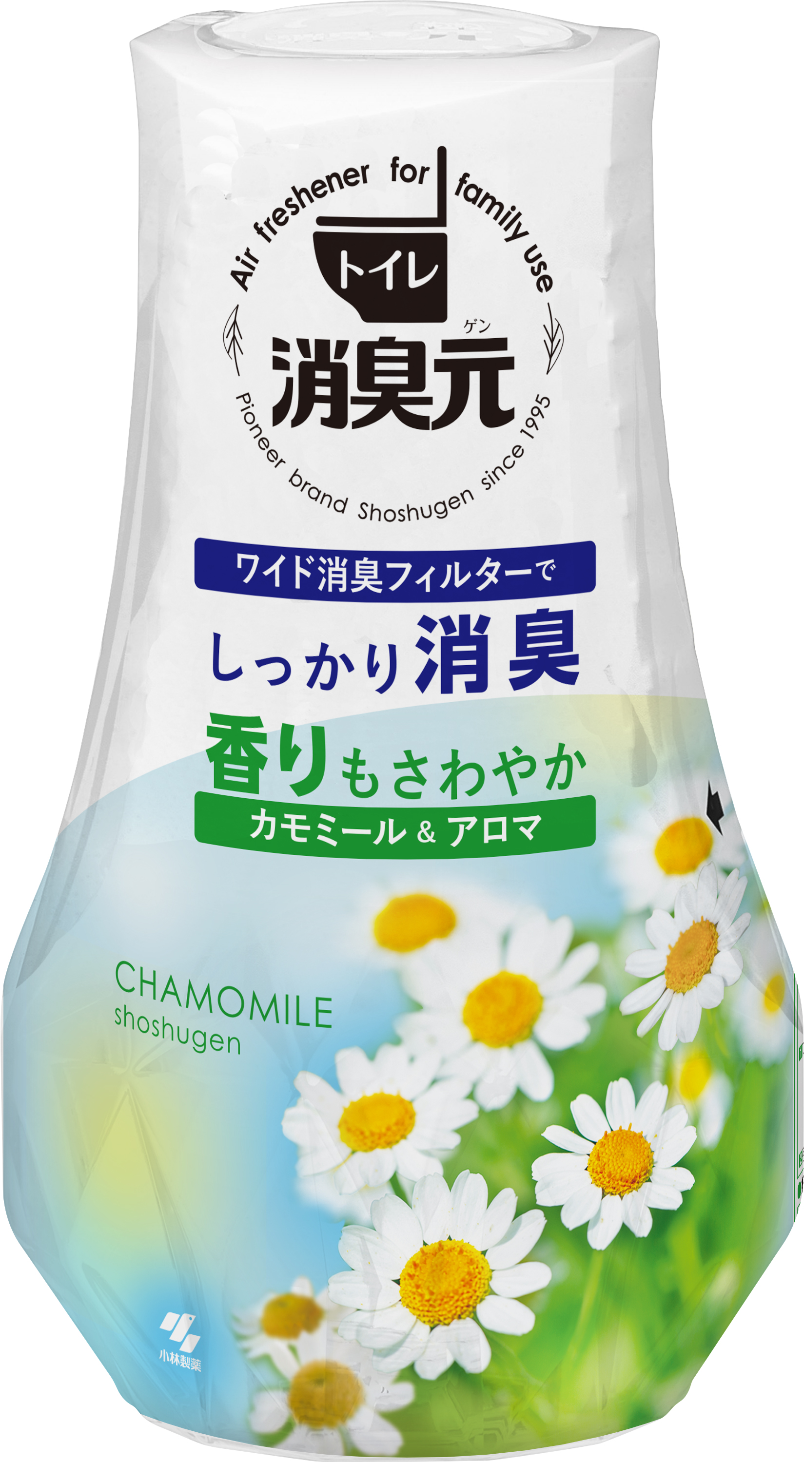 小林製薬 トイレの消臭元 カモミール&アロマの香り 400ml