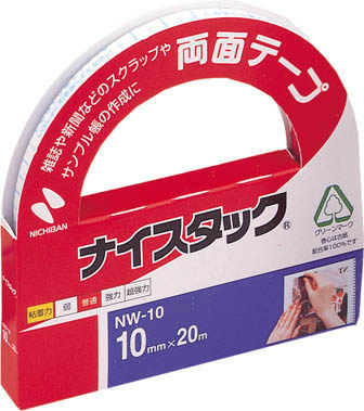 ニチバン NW－10 ナイスタック両面テープ ／ 10mmx20m
