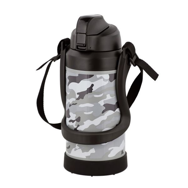 ベストコ ダブルステンスポーツジャグ カモフラグレー 1.8L NQ-0142