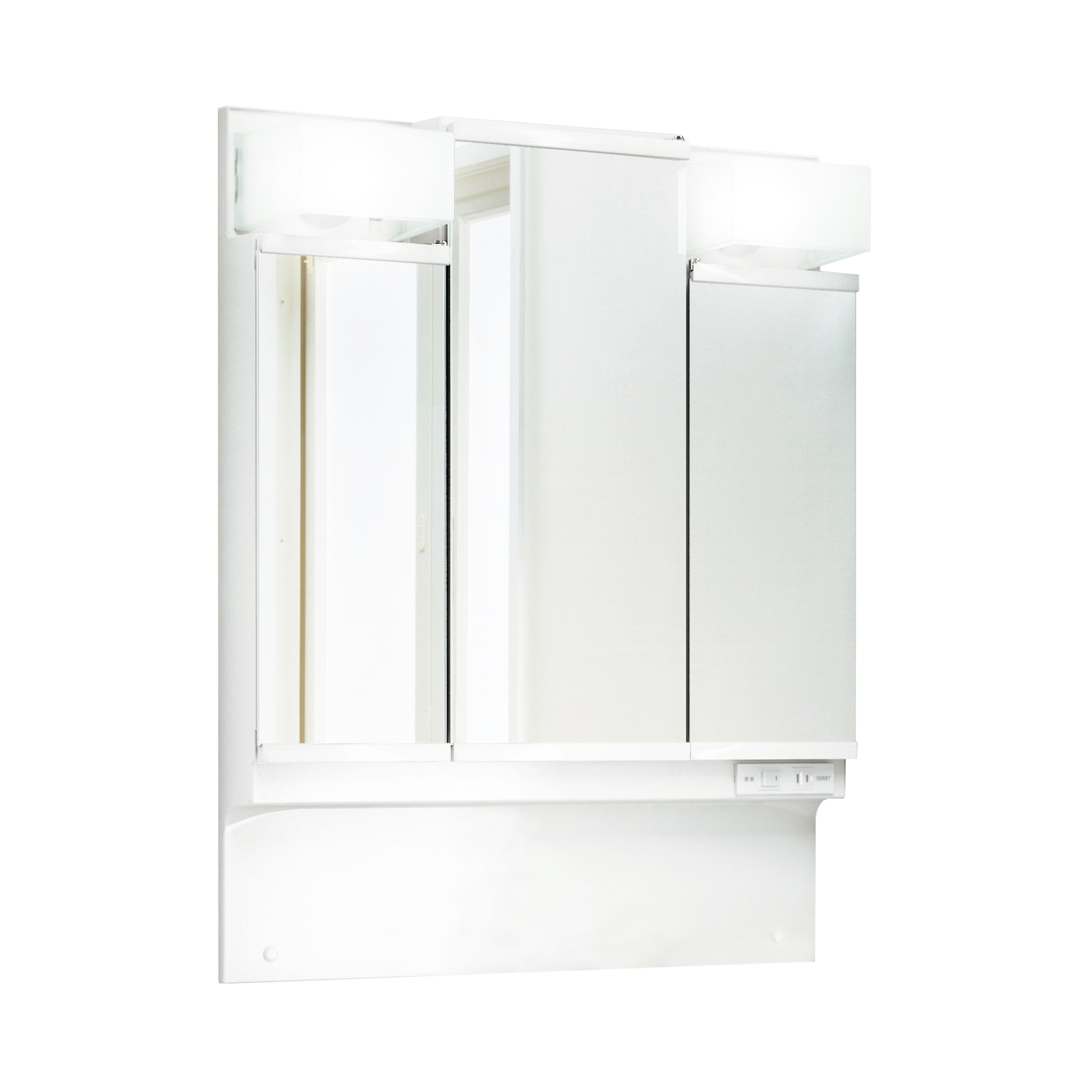 三面鏡 LIXIL INAX 洗面化粧台ミラー D7／V1シリーズ 1面鏡