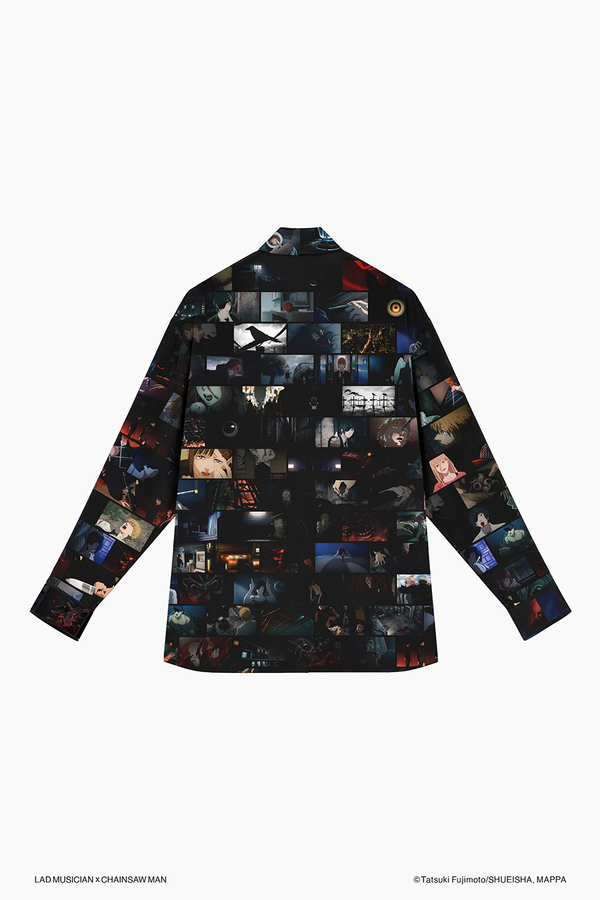 ラッドミュージシャン2024aw デシンダイアゴナルBIGシャツ LAD MUSICIAN [ラッドミュージシャン] 2WAY DECHINE DIAGONAL