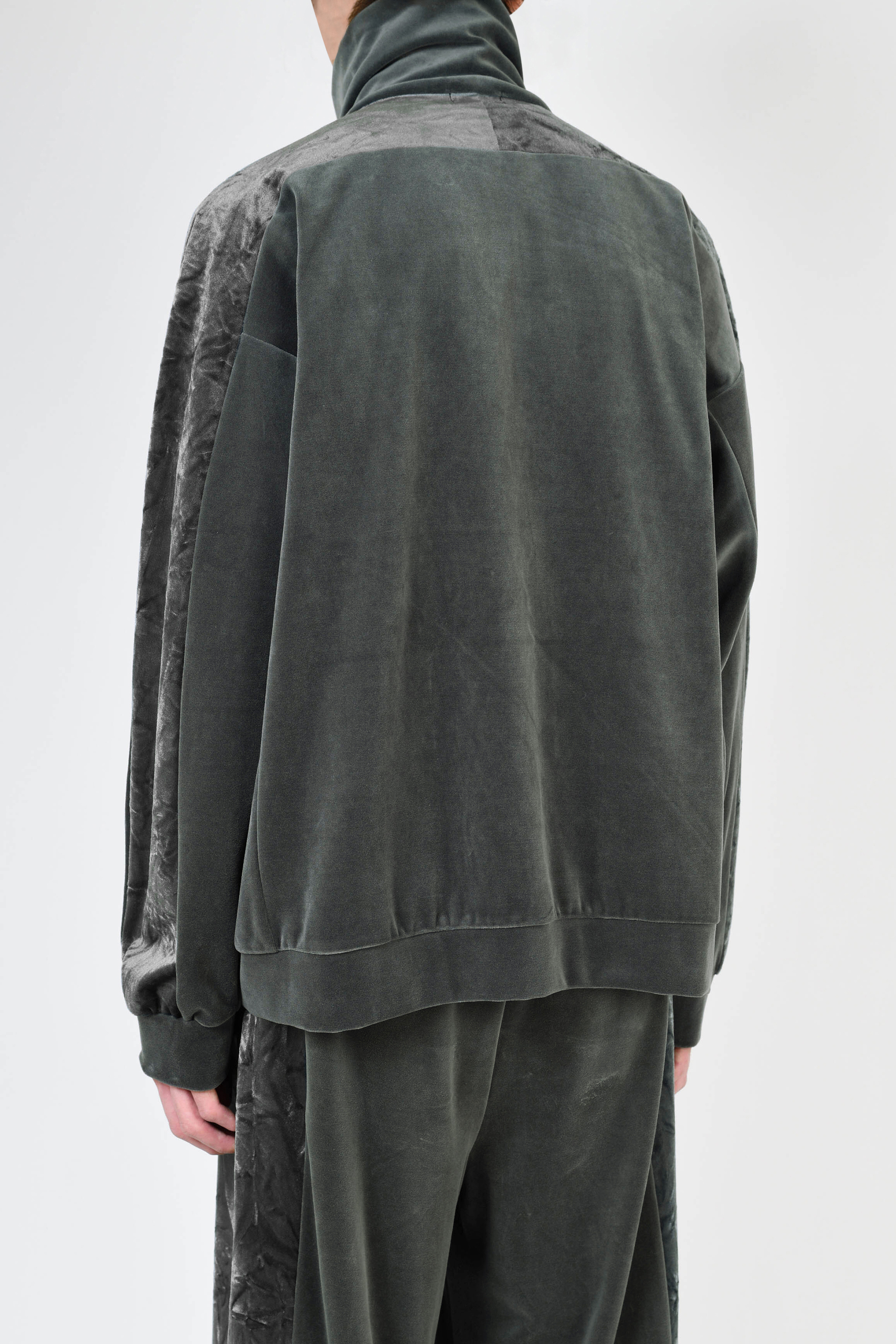 LAD MUSICIAN 22AW ベロアトラックジャケットACID GREEN LAD MUSICIAN(ラッドミュージシャン) - T/C VELOUR TRACK JACKET – Area