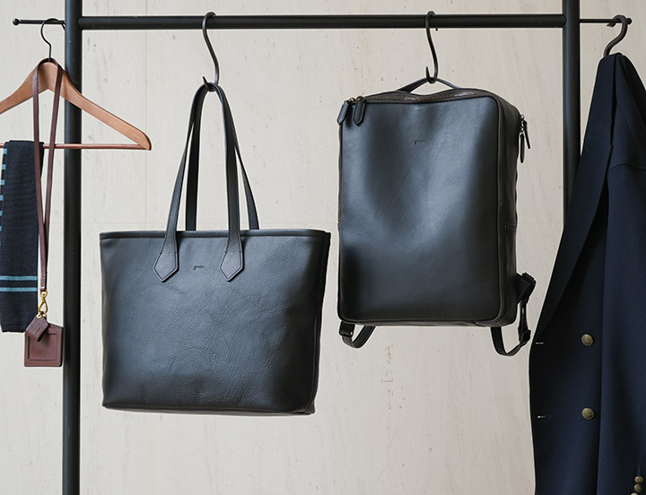 極美品 ゲンテン トラファロ イントレッチオ ハンドバッグ レザー ブラウン くらしのgenten