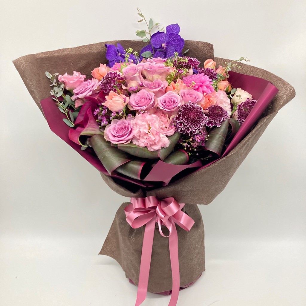 セミオーダー花束 M-166｜ ｜with Hana（グリーンロード運営）