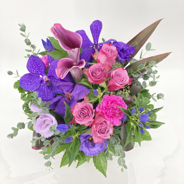 Altenew、Pinkfreshまとめて10セット パープル系おまかせアレンジメント V-10（カラー：パープル