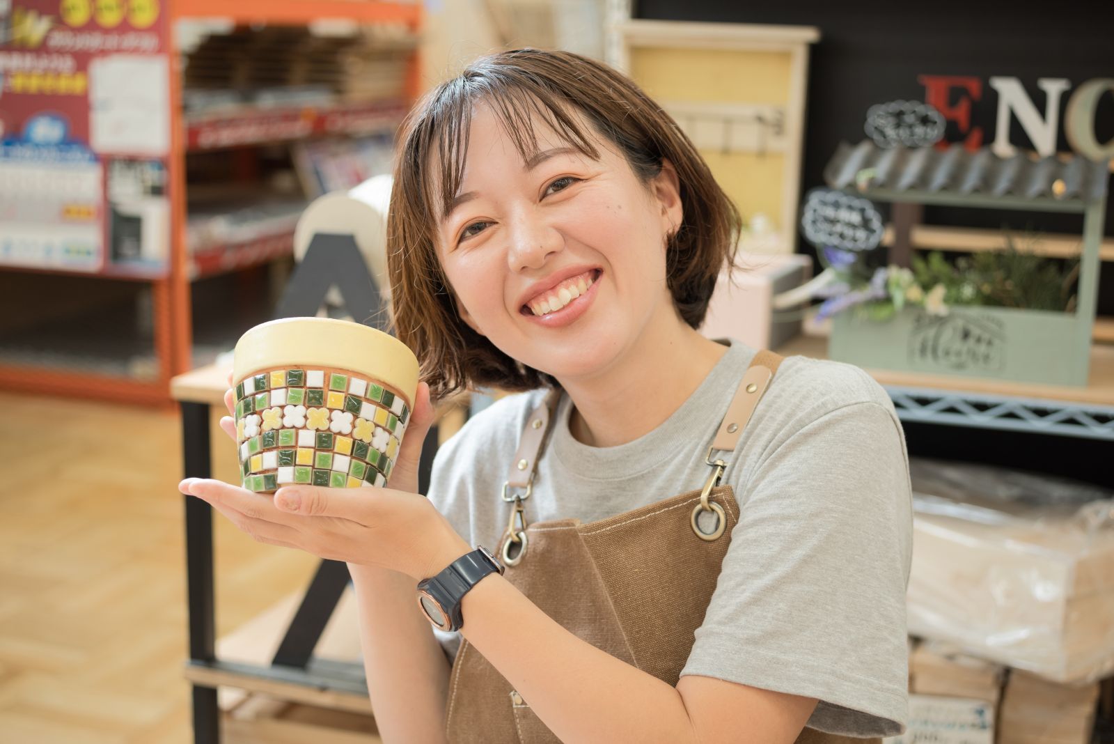 vol.16 タイルの植木鉢 - コラム 【WOMO】