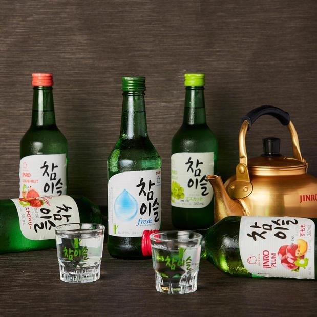 韓国料理に欠かせない!チャミスルの種類も豊富のイメージ