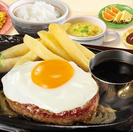 【新ランチメニュー】ぷるっと卵のてりたまビリーハンバーグランチのイメージ