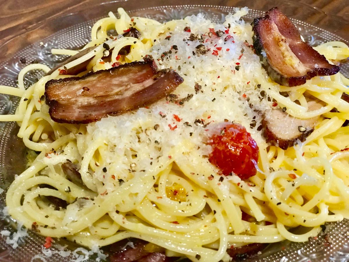 このイベントは終了しました】カルボナーラに激旨ハンバーグ乗せ！ご