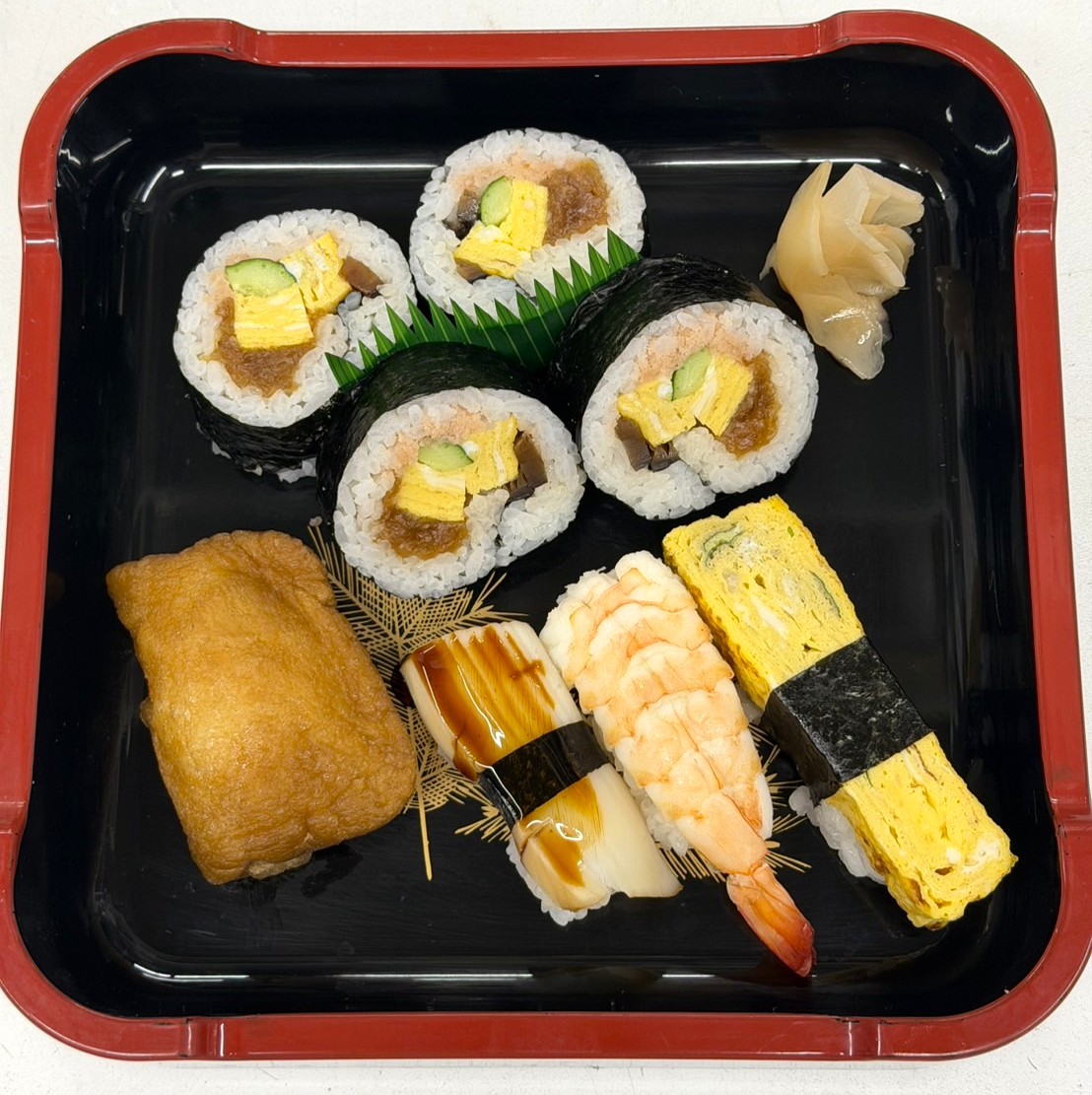 春ランチ（太巻き4コ、いなり1コ、すし3貫）のイメージ