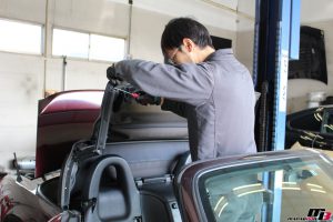 納車前のS2000の幌交換をしました