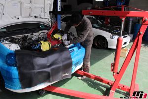 EK9のOHエンジン載せ替え＆補機類リフレッシュ作業