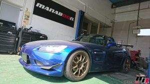 S2000にフルバケ・4点ベルトなどのサーキットアイテムを投入！