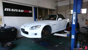 S2000ロアアームボールジョイントブーツの交換
