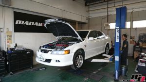 アコードユーロR(CL1)納車前点検