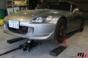 吹けが悪いデモカーS2000のメンテナンス