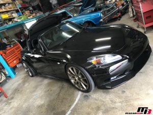 S2000(AP1)ガラス幌の交換