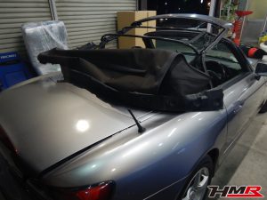 S2000(AP1)前期型幌のフレームのままでガラスに交換