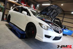 納車前点検でシビックタイプR(FD2)を点検整備