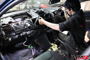 アコードユーロR(CL7)のダッシュボード交換