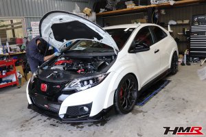 FK2型シビックタイプRのオイル交換は大変だ